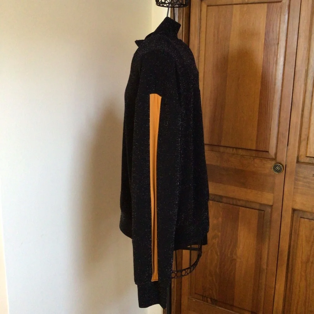 Wild fable striped glitter track jacket, Large - Picture 5 of 7